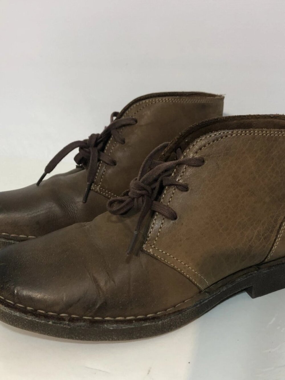 Bass Leather Chukka Boots 2036-200 Brown Size 9 M